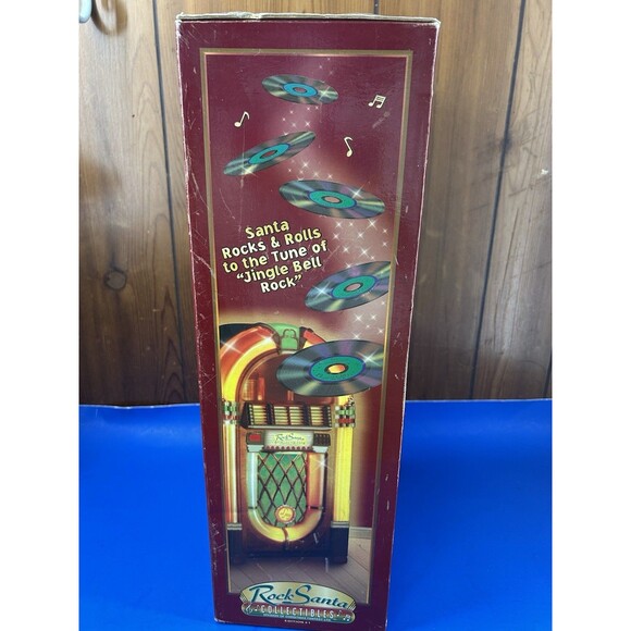 Santa Collectables Vintage Christmas 1998 Jingle Bell Rock Dancing 16" Santa - Picture 15 of 15